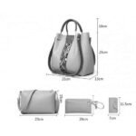 CAPRI 4 PCS Hand Bag Set