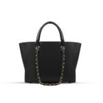 PLUSH BLACK/BROWN shoulder bag – a sleek, spacious, and fashionable handbag for versatile use in Pakistan.