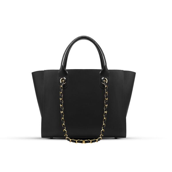 PLUSH BLACK/BROWN shoulder bag – a sleek, spacious, and fashionable handbag for versatile use in Pakistan.