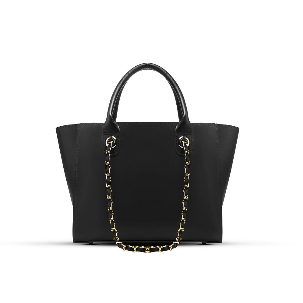 PLUSH BLACK/BROWN shoulder bag – a sleek, spacious, and fashionable handbag for versatile use in Pakistan.
