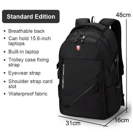 SWISS MASTER BACKPACK – A stylish and durable backpack with spacious compartments, ideal for professionals and students in Pakistan.