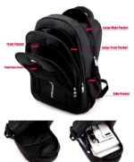 Swissgear Men Laptop Backpack – A stylish backpack designed for comfort, durability, and organization, perfect for daily use in Pakistan.