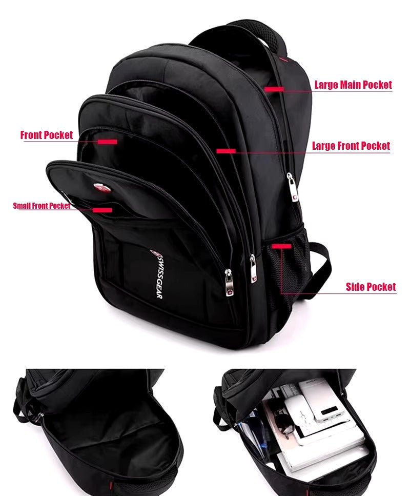Swissgear Men Laptop Backpack – A stylish backpack designed for comfort, durability, and organization, perfect for daily use in Pakistan.