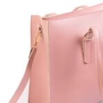 The Blossom 3-Piece Tote Bag Set features a spacious design and an adjustable strap for comfortable carrying. Available in sleek Pink color, it is now offered in Pakistan.