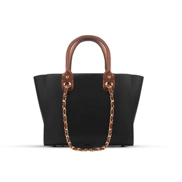 Plush With Brown strap and Black Color Combination Best For Women Style Available in Pakistan.