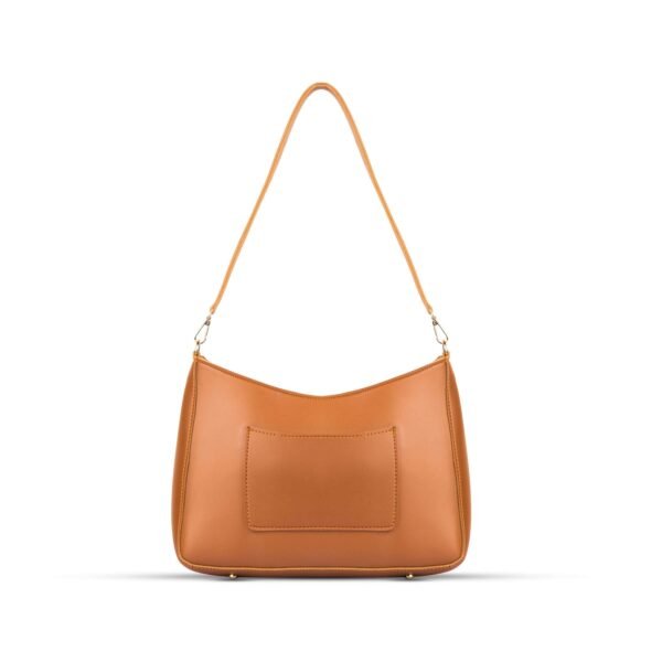 The Decide Shoulder Bags feature a versatile design in an elegant brown color, complete with an adjustable leather strap. Available in Pakistan.