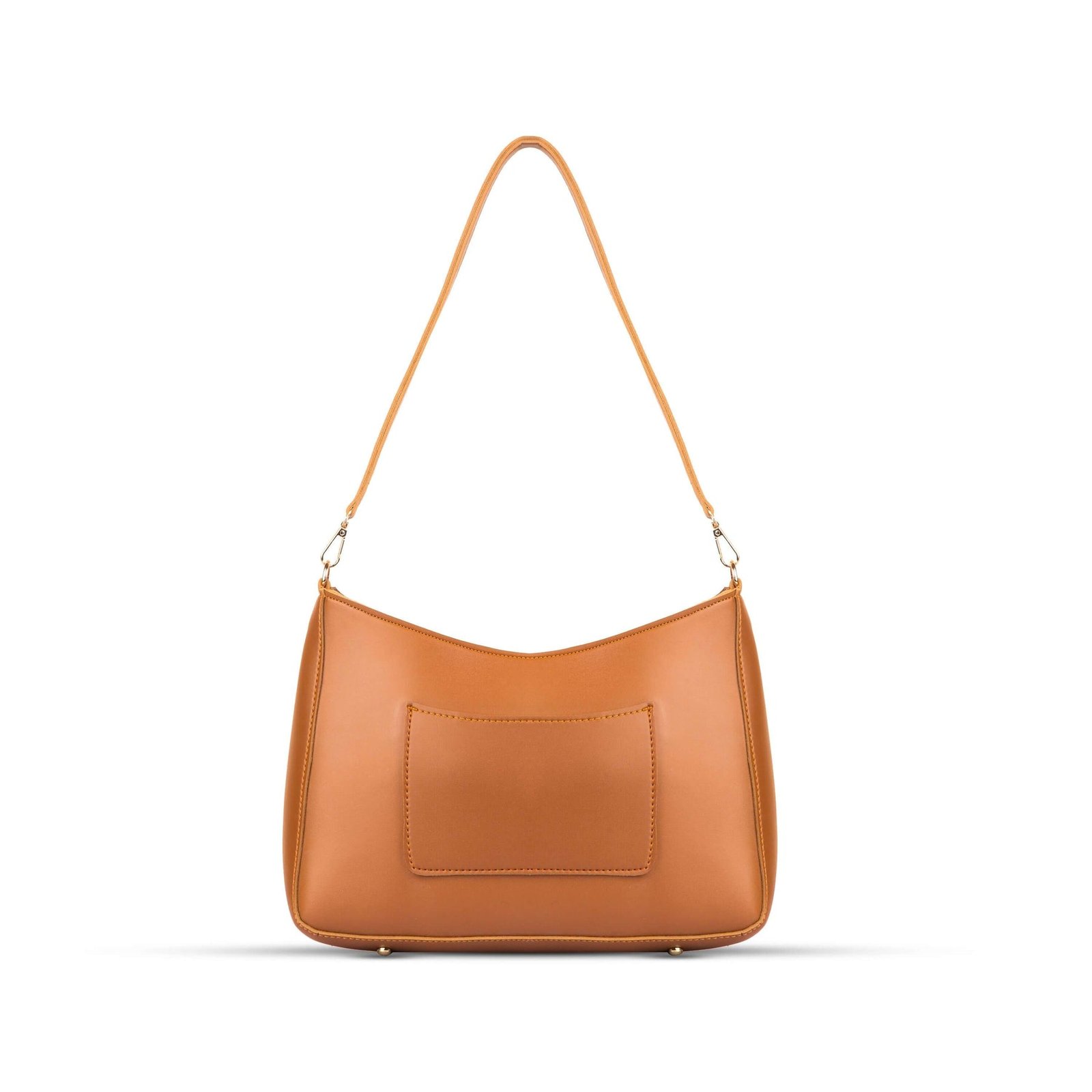 The Decide Shoulder Bags feature a versatile design in an elegant brown color, complete with an adjustable leather strap. Available in Pakistan.