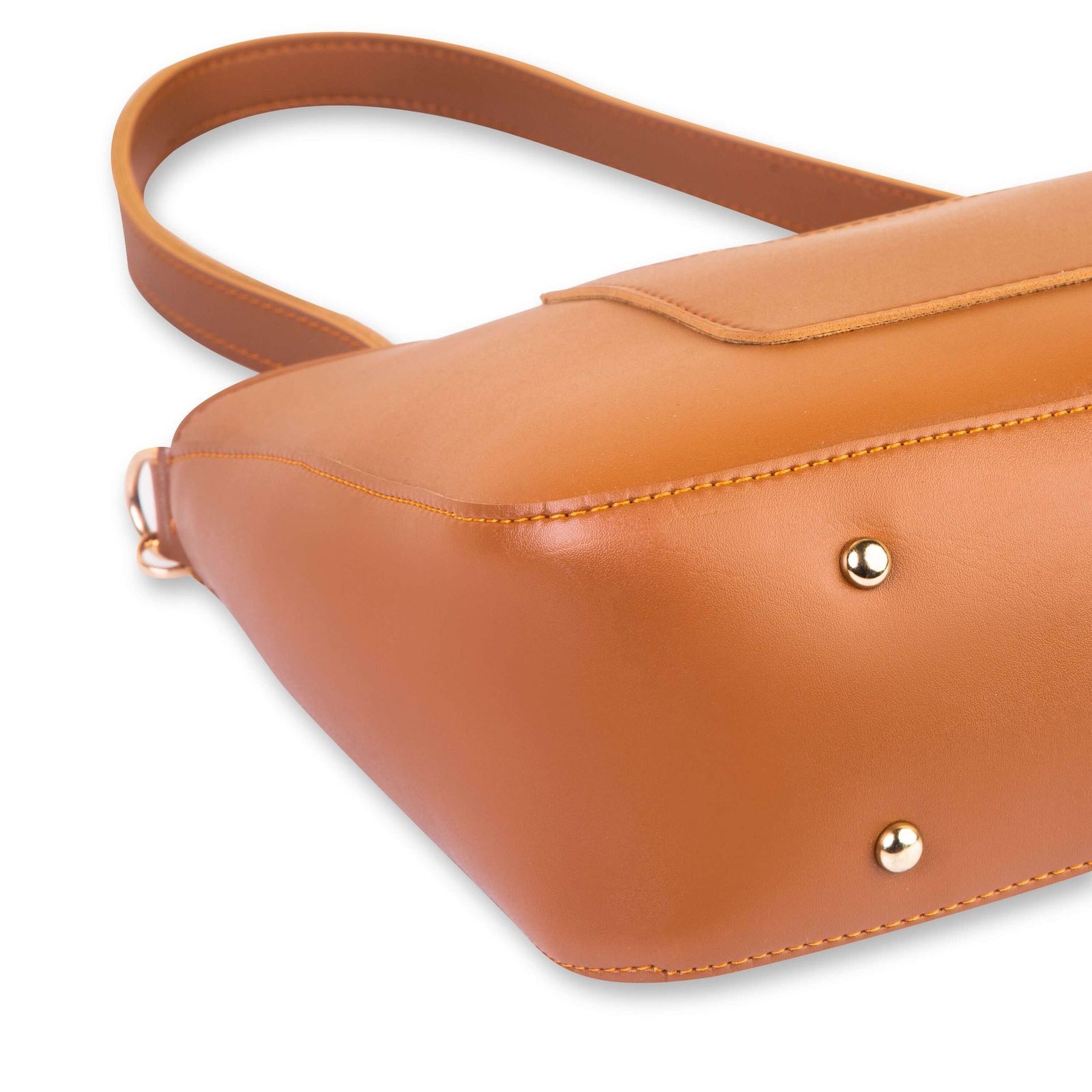 The Decide Shoulder Bags feature a versatile design in an elegant brown color, complete with an adjustable leather strap. Available in Pakistan.