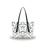 Grid tote bag designed with a chic and classy touch, perfect for women. Now available in Pakistan.