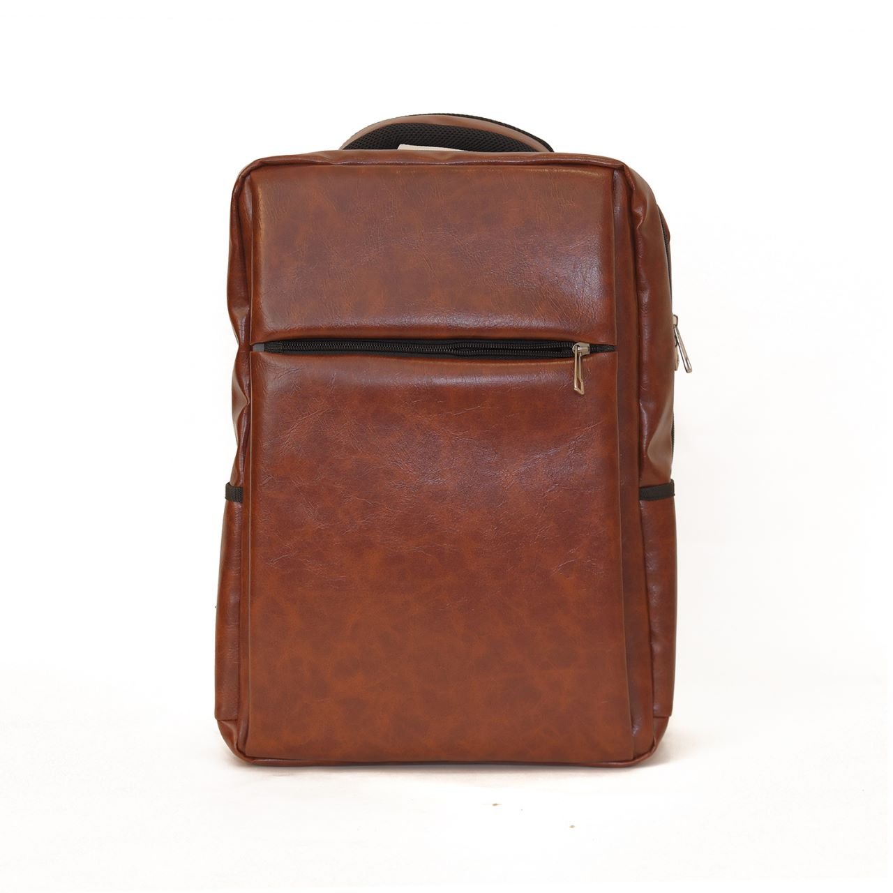 A choco brown LAPTOP BACKPACK with padded straps, multiple compartments, and a sleek design for professionals and students in Pakistan.