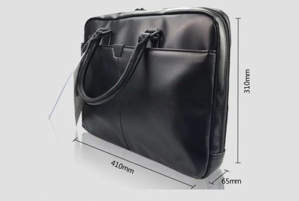 The LENOVO Laptop Bag, a premium professional carrying case with padded protection, sturdy handles, and a sleek design for business and travel.