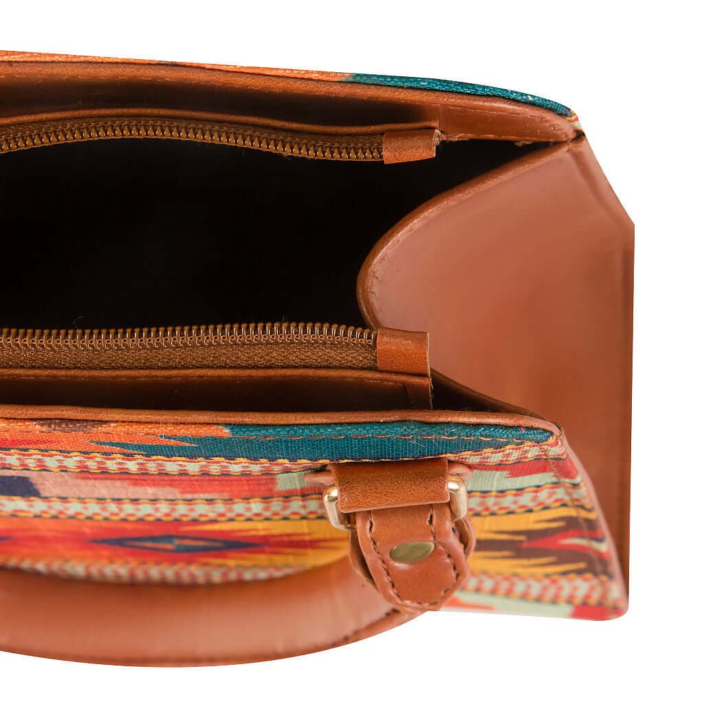Loom handbag featuring a spectacular multicolor design, perfect for women, now available in Pakistan.