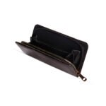 The Black Marble Wallets feature a secure zip enclosure and a dedicated compartment, offering a sleek and premium design. Now available in Pakistan.