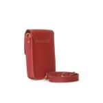 The Mobo Pouch Phone Mini Bag, available in Maroon, features premium leather craftsmanship and comes with a long, adjustable strap. Now available in Pakistan.