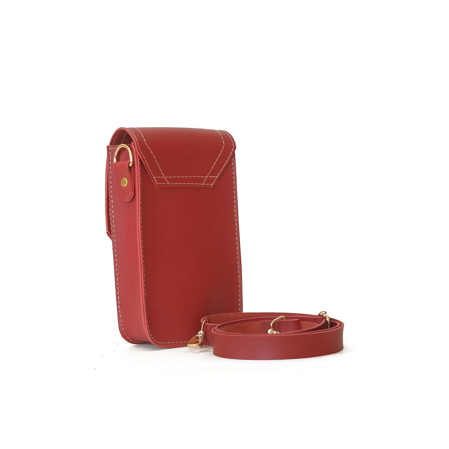 The Mobo Pouch Phone Mini Bag, available in Maroon, features premium leather craftsmanship and comes with a long, adjustable strap. Now available in Pakistan.