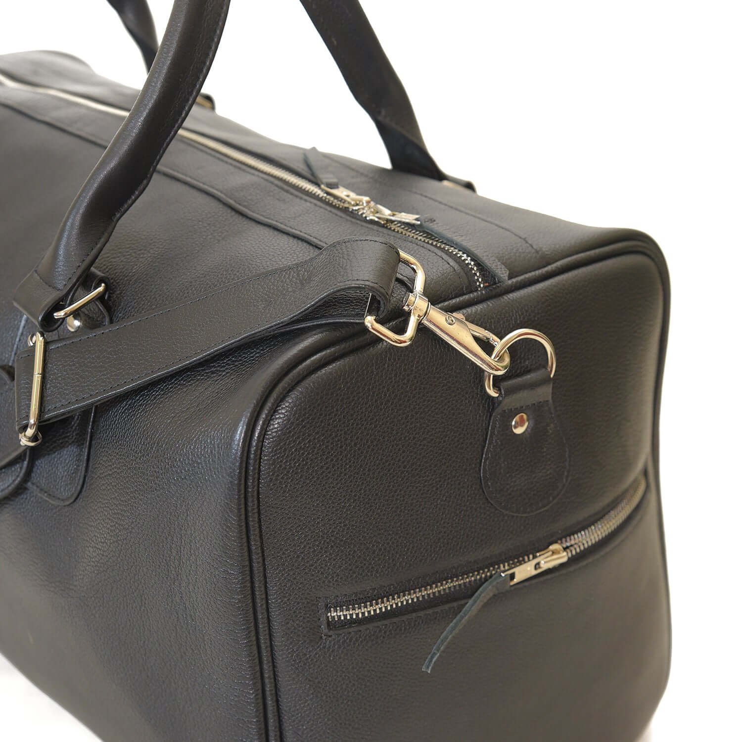 Moxi Duffel Bag in a rich dark brown color, expertly crafted from premium leather material, now available in Pakistan.