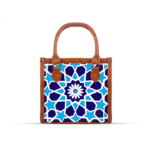 The MULTAN ART Handbag, featuring an inspiring Multan design on a stylish brown-colored bag, is now available in Pakistan.