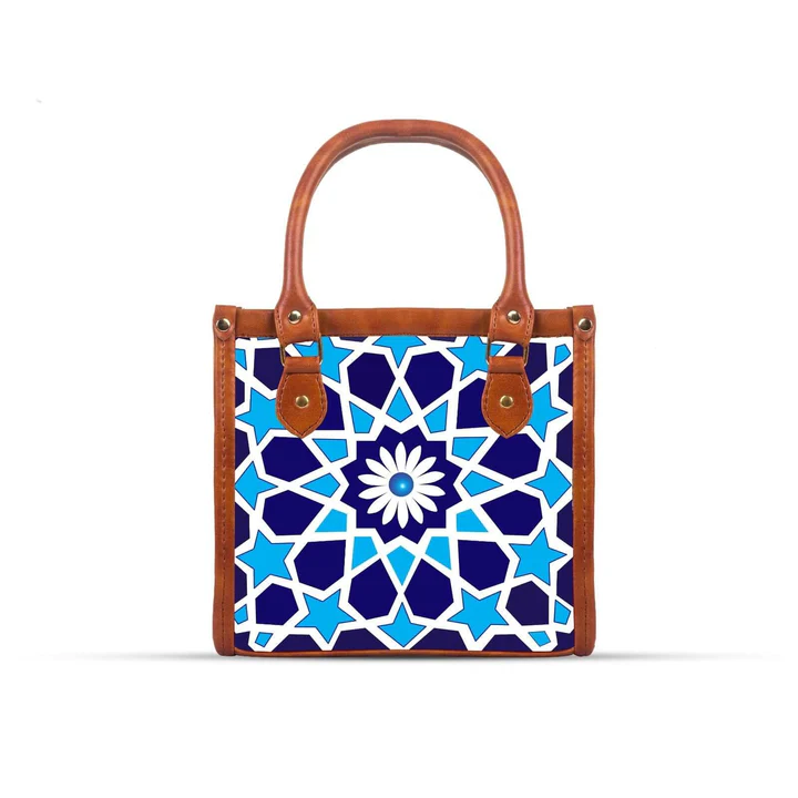 The MULTAN ART Handbag, featuring an inspiring Multan design on a stylish brown-colored bag, is now available in Pakistan.
