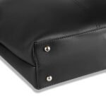 A Premium Faux Leather in a black color with a silver chain available in pakistan