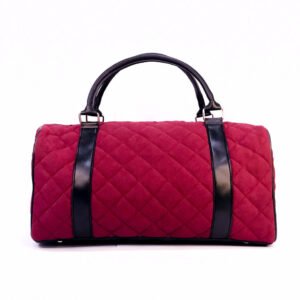 Nexus Duffel Bags: Spacious travel companion in an elegant maroon color, now available in Pakistan.