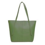 The Nova Tote Bags, available in elegant Green, come with two wallet pieces and are now offered in Pakistan.