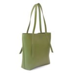 The Nova Tote Bags, available in elegant Green, come with two wallet pieces and are now offered in Pakistan.