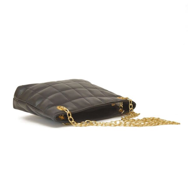 The lightweight CrossBody Bag in pakistan with a gold chain in a black color