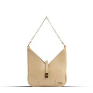 The Sonnet handbag and shoulder bag, elegantly designed in beige color with a stylish chain accent, is now available in Pakistan.