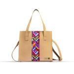 The Sway handbags, featuring a spacious design and a sleek beige color, come with a durable leather strap and are now available in Pakistan.