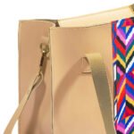 The Sway handbags, featuring a spacious design and a sleek beige color, come with a durable leather strap and are now available in Pakistan.