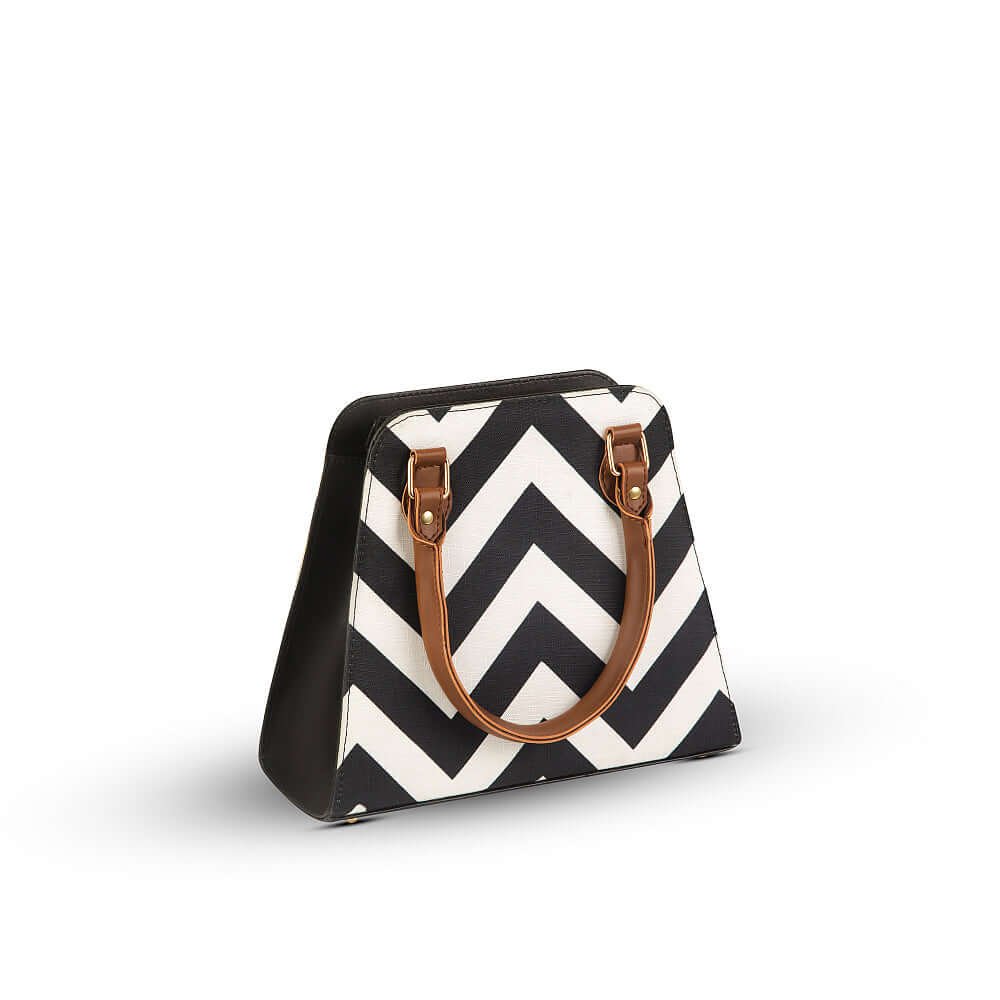 The Versatile Swift Handbag: A stylish and practical design in elegant white, crafted from premium micro-synthetic leather, now available in Pakistan.