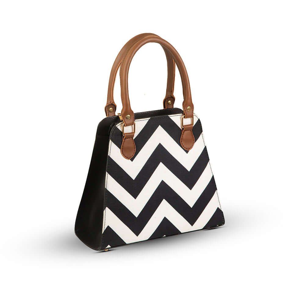 The Versatile Swift Handbag: A stylish and practical design in elegant white, crafted from premium micro-synthetic leather, now available in Pakistan.