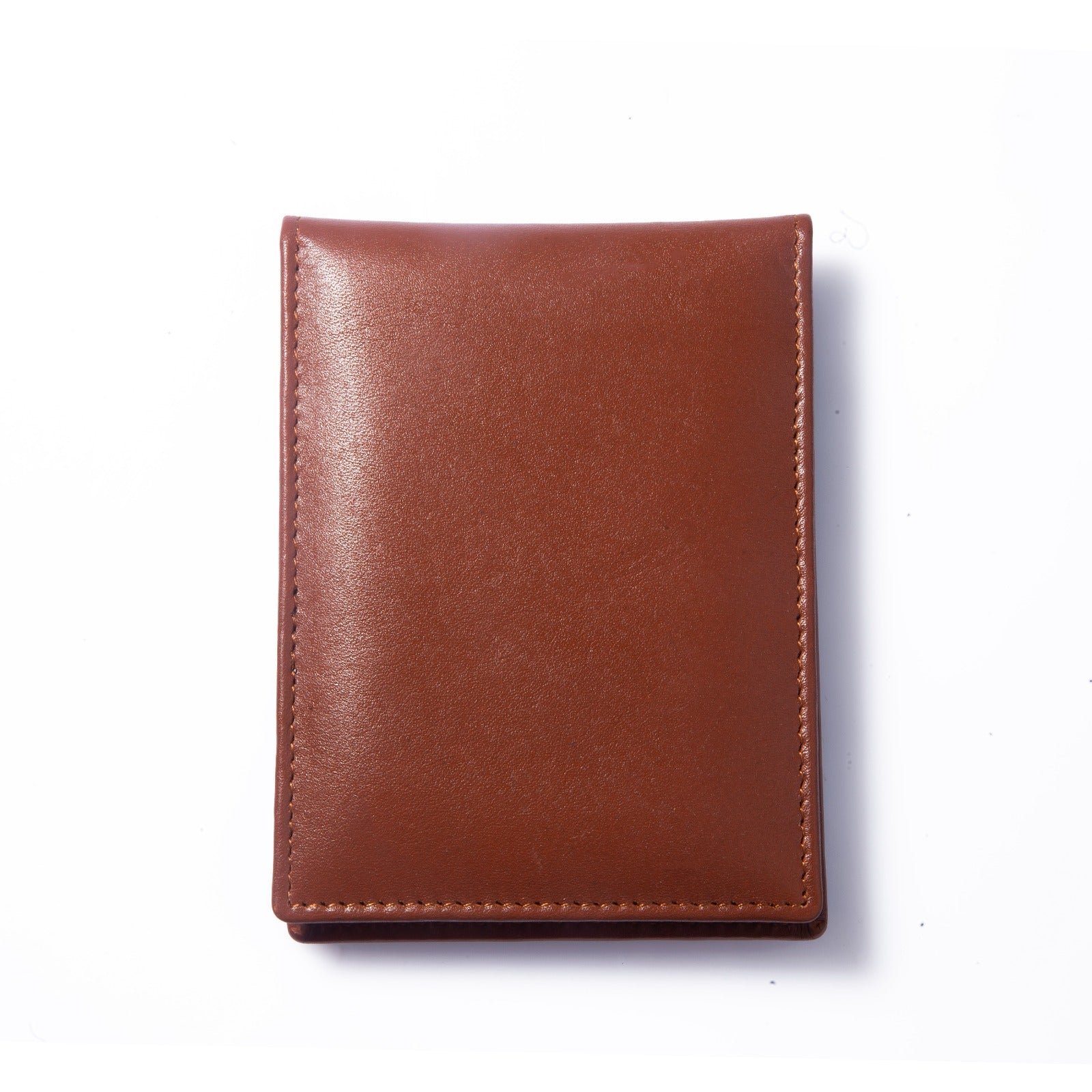 A premium wallet for men, made from genuine leather, featuring multiple card slots, a bill compartment, and a sleek, timeless design.