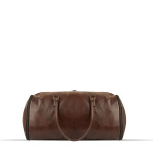 The Weekender Duffel Bag features an innovative design in a stylish chocolate color, now available in Pakistan.