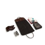 The Weekender Duffel Bag features an innovative design in a stylish chocolate color, now available in Pakistan.