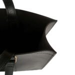 Zara 2-piece tote bag set in sleek black, featuring a premium leather classic finish and an adjustable strap. Available in Pakistan.