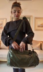 A ZORRO DUFFEL with a durable build, premium design, sturdy handles, and an adjustable shoulder strap for versatile travel and daily use in Pakistan