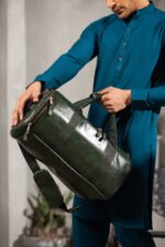 A ZORRO DUFFEL with a durable build, premium design, sturdy handles, and an adjustable shoulder strap for versatile travel and daily use in Pakistan