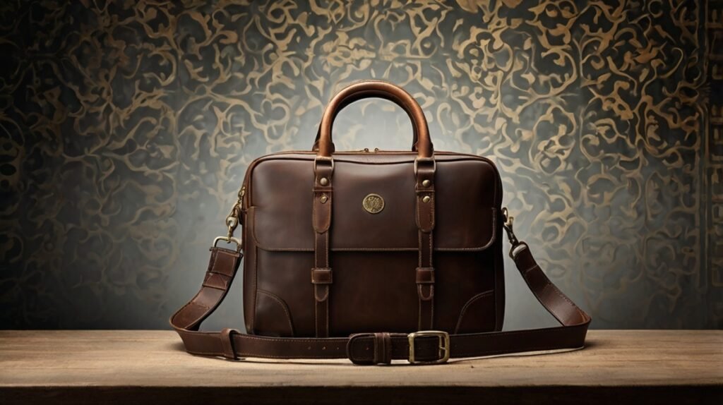 Best Leather Laptop Bags With a vibrant brown color for Men Women in Pakistan
