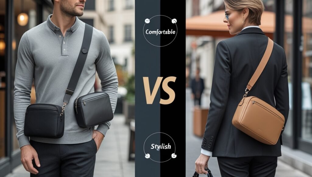 Crossbody Bags vs. Shoulder Bags in Pakistan
