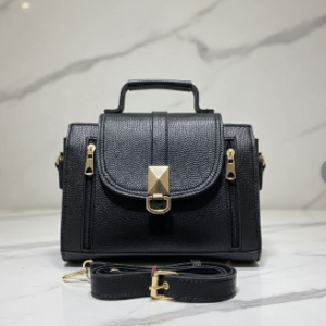 Double Zip Carry Handbag for Women
